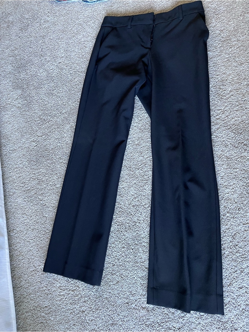 Express Women's Black Straight Leg Dress Trousers